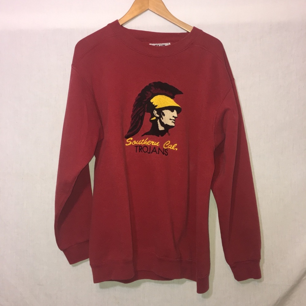 Vintage USC Trojans Crew Neck Sweater